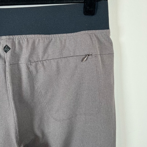 PrAna Womens Hybridizer Pants Brown Pocket Hiking Outdoor Campcore Stretch Large - Picture 10 of 12